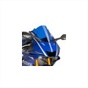 バイクパーツ 外装プーチ レーシングスクリーン ブルー9723A 4549950570028YZF-R6 17-20/YZF-R7 22