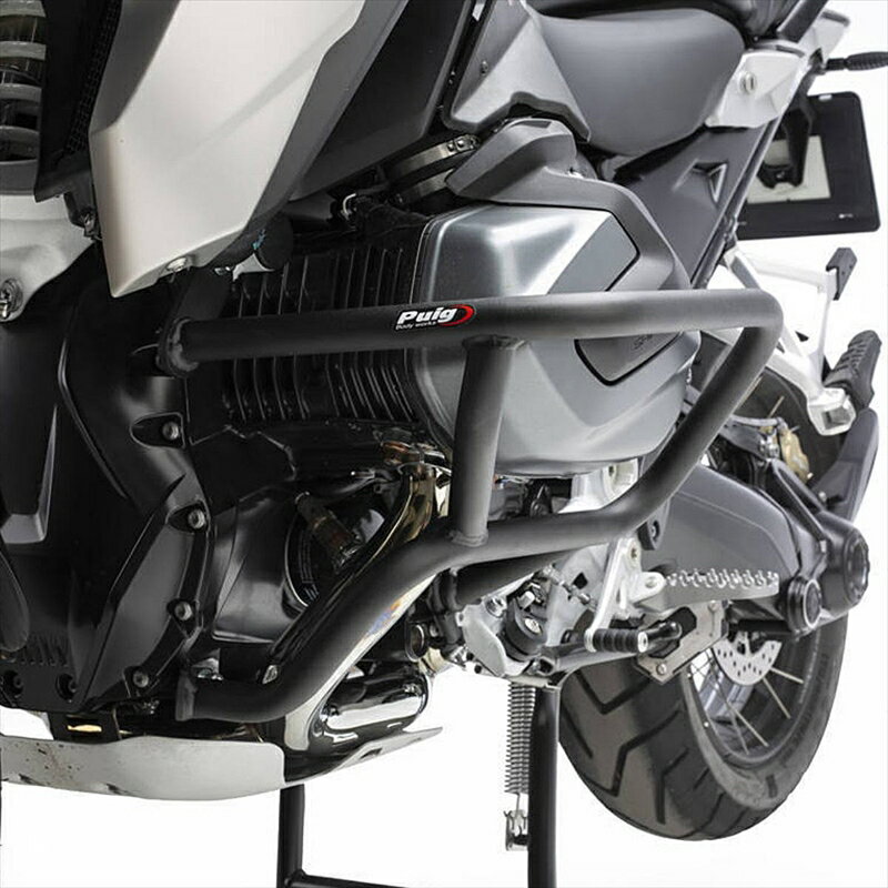 バイクパーツPUIG(プーチ) エンジンガード LOWER BLK スチール 2249N4550255189969R1250GS 18-20 (スチール)
