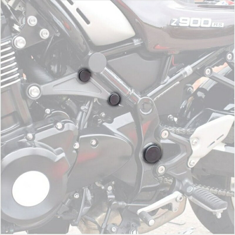 バイク用品 外装プーチ プーチ シャシーキャップ ブラック・樹脂 Z900RS 18-199778N 4550255223649取寄品 セール