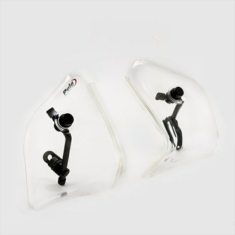 バイクパーツ ハンドルプーチ ハンドガード PUIG.S専用 クリア6855W 4550255268237SUPER CUB C125 18-19(PUIGスクリーン専用)