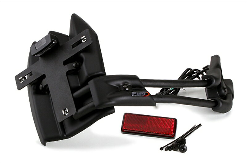 バイクパーツ 外装プーチ ライセンスサポート ブラック 6374J 4548916251377T-MAX530