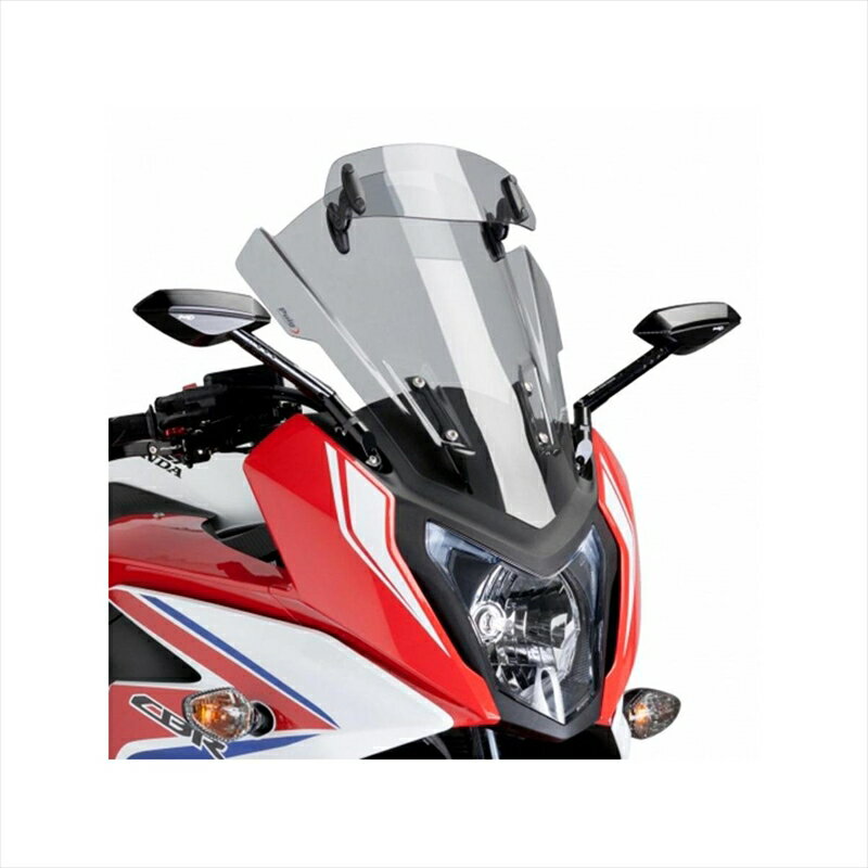 バイクパーツ 外装プーチ ツーリングスクリーンw/バイザー スモーク 7601H 4548916388110CBR650F 14-
