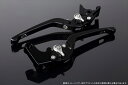 【5日前後で発送】 ハンドル エスエスケイ スピードラ アジャストレバー 3D可倒式 Mブラック/Mシルバー モンスター900 00-05 996/S/R/99-03 LVDM058BK-SR 4589995220489 取寄品