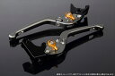 ハンドル エスエスケイ スピードラ アジャストレバー 3D可倒式 Mチタン/Mゴールド モンスター900 00-05 996/S/R/99-03 LVDM058TM-GD 4589995220700 取寄品