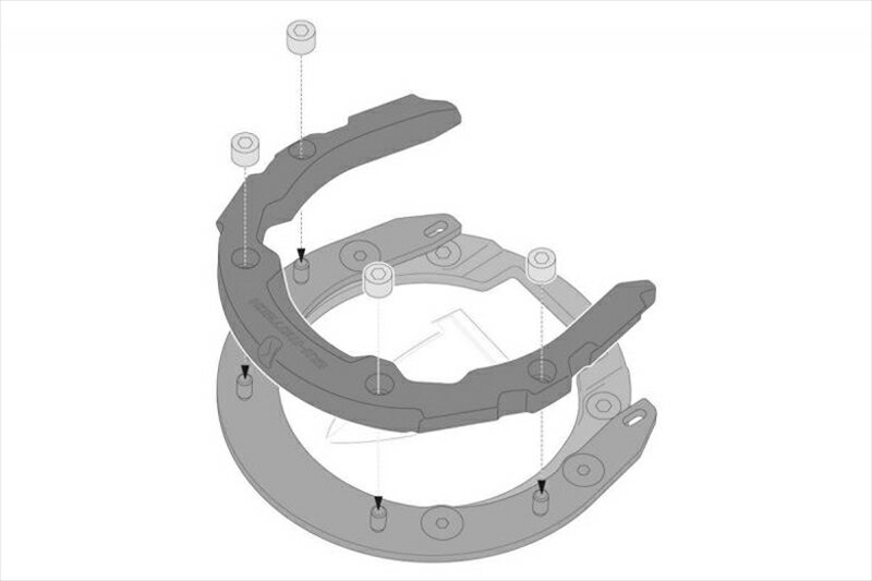 バイク用品 エスダブリューモーテック SWモーテック PROタンクリング 穴無 ItaloTRT0078730000/B 4538792120737