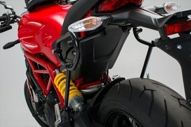 バイク用品 エスダブリューモーテック SWモーテック SLCサイドキャリア(左) DUCATI MONSTER 821 18-・1200 S 17-HTA228...