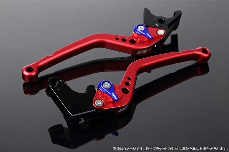 ハンドル エスエスケイ スピードラ アジャストレバー スタンダード ロング Mレッド/Mブルー バリオス/2 ZEPHYR400 ZEPχ LVBM020RD-BE 4589995112944 取寄品