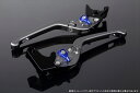 ハンドル エスエスケイ スピードラ アジャストレバー 3D可倒式 Mチタン/Mブルー モンスター 696 09-13 モンスター 796 11-13 LVDM056TM-BE 4589995219759 取寄品