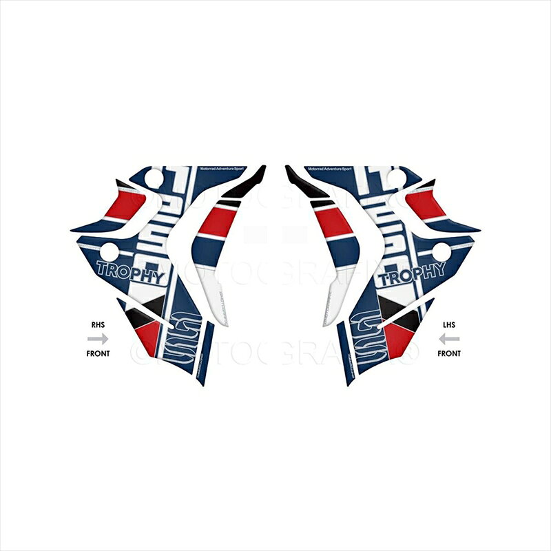 バイクパーツ アクセサリーモトグラフィックス Number Board Decal ProtectorMT-BRG001TR 4580779600053R1250GS/Trophy Edition(22/23)