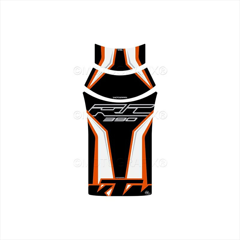 バイクパーツ 外装モトグラフィックス TANK PADMT-TKTM09KO 4580041249423RC390(14-19)