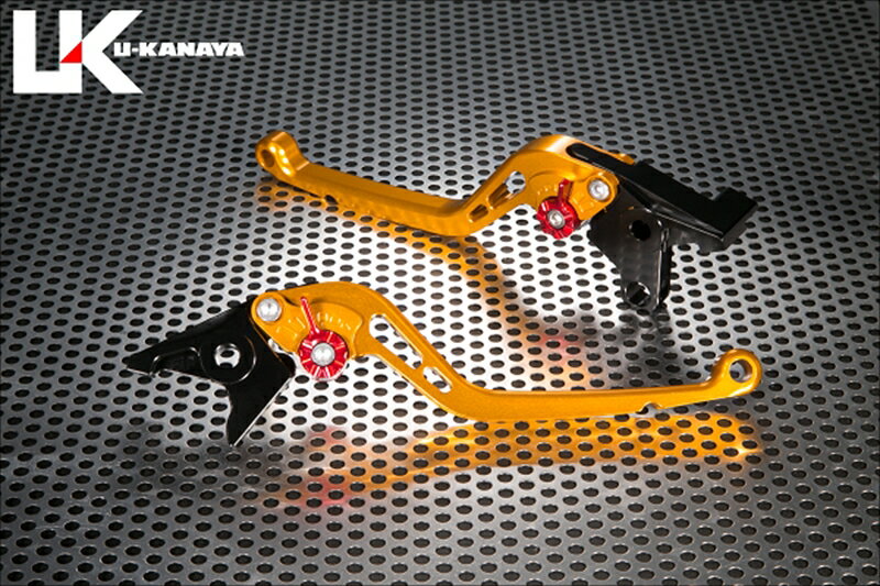 バイクパーツ ハンドルユーカナヤ レバーセット STD/ロング GD/SVKA081-011-0102 4550255890902エリミネーター400/SE 23-