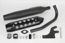 マフラー スペシャルパーツタケガワ SP武川 SSSマフラー (ブラックプロテクター) モンキー125(2BJ-JB02-1000001-) 04-02-030...