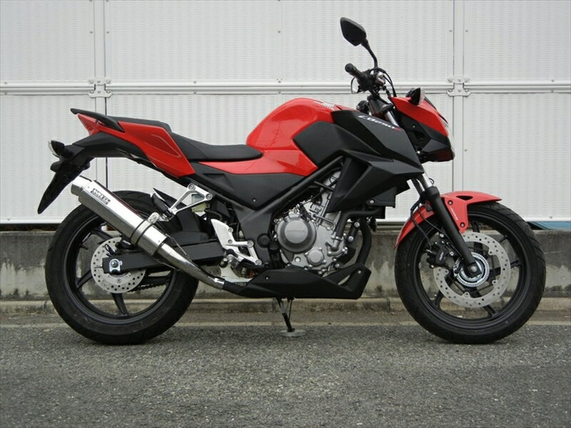 マフラー ダブルアールズ WR`S S O ラウンドステンレスサイレンサー CB250F CBR250R 14-(JBK-MC41) BF1210JM 4548916309795 取寄品