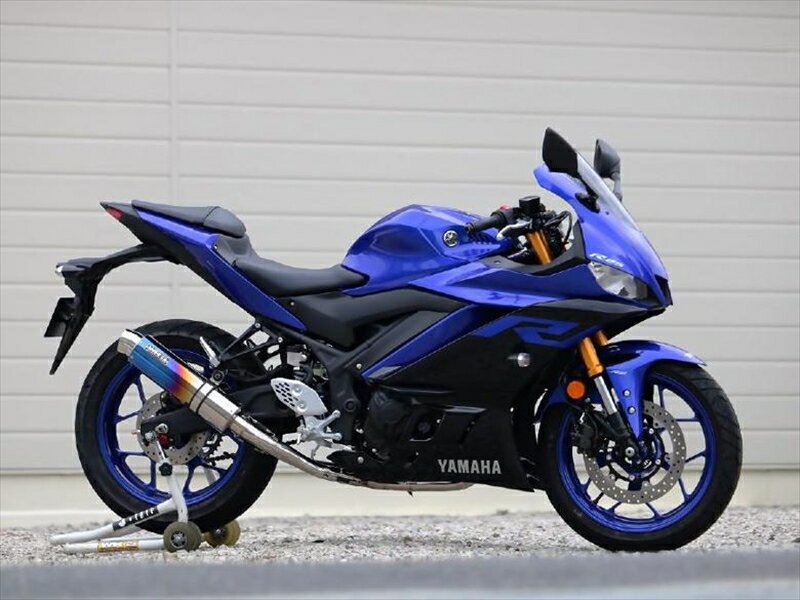 マフラー ダブルアールズ WR`S フルEX ラウンド焼き色チタンサイレンサー YZF-R25 18・19-21(2BK-RG43J) LS2255JM 4550255442019 取寄品