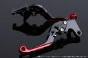 【5日前後で発送】 ハンドル エスエスケイ スピードラ アジャストレバー 可倒延長式 ブラック/ブラック/レッド モンスター400 04-07 /620 03-...