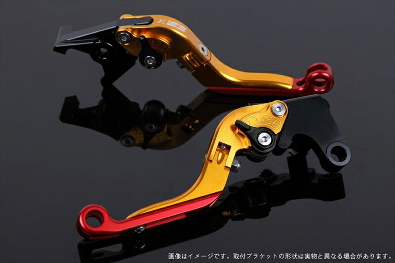 【5日前後で発送】 ハンドル エスエスケイ スピードラ アジャストレバー 可倒延長式 ゴールド/ブラック/レッド モンスター400 04-07 /620 03-06 DU0405774-BKRD 4589995547456 取寄品