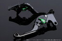 ハンドル エスエスケイ スピードラ アジャストレバー 可倒延長式 ブラック/グリーン/ブラック 748 -98/モンスター900 94-99/916 -98 D...