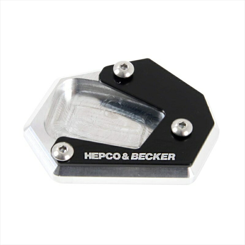 バイクパーツHEPCO&BECKER(ヘプコアンドベッカー) サイドスタンド エンラージメント 42119543 00 914550255909260CL500/250 23-25