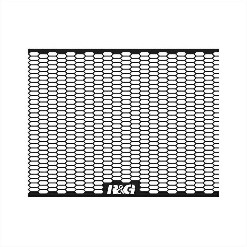 バイクパーツ 冷却系アールアンドジー PRO Radiator Guard:BLACKRG-RAD0300PROBK 4580779591337YZF-R1/M(15-23)/MT-10(16-23)