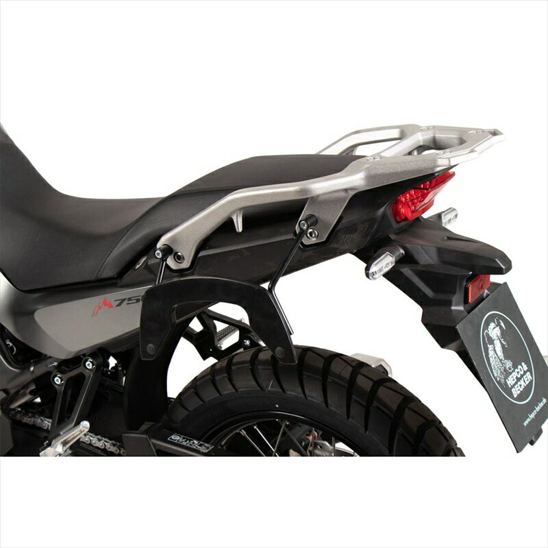 バイクパーツHEPCO&BECKER(ヘプコアンドベッカー) C-Bowサイドキャリア ブラック 6309539 00 014550255912192XL750 Transalp 23-25