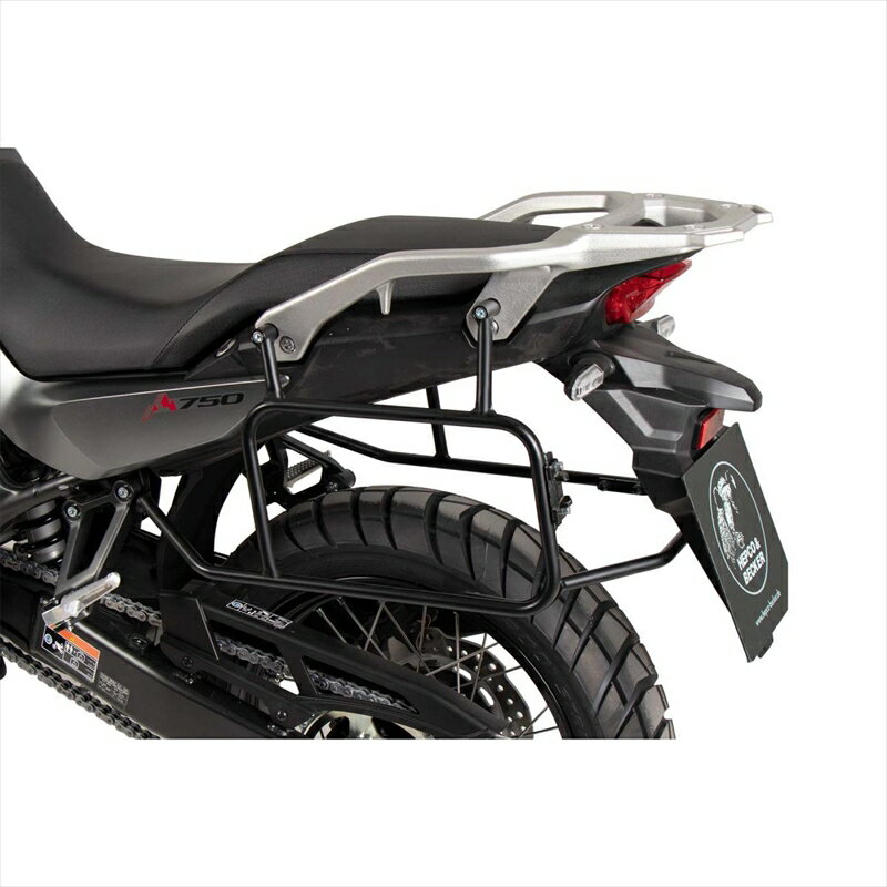 バイクパーツHEPCO&BECKER(ヘプコアンドベッカー) サイドキャリア ブラック 6539539 00 014550255912208XL750 Transalp 23-25