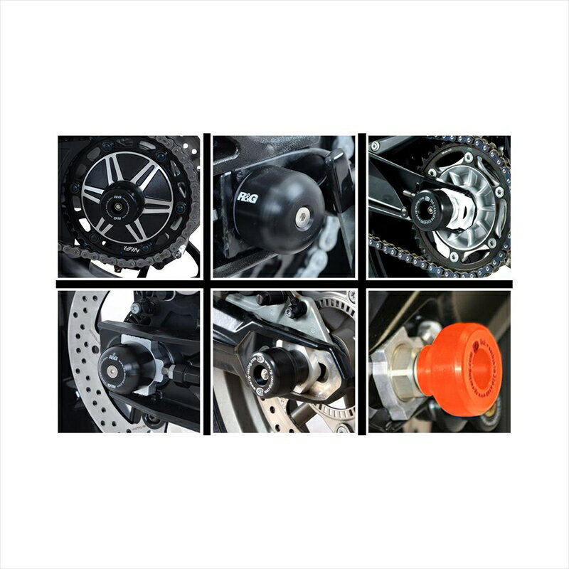 バイクパーツ 外装アールアンドジー スイングアームプロテクター BLKRG-SP0100BK 4580779591702TRIUMPH..