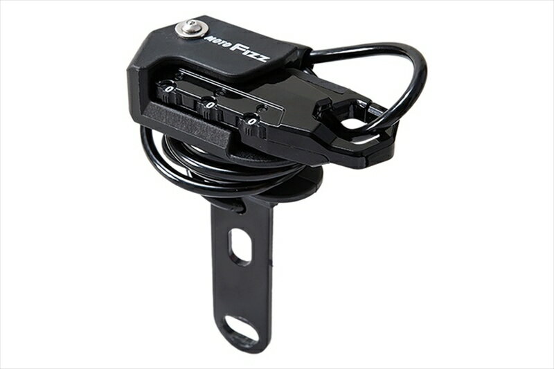 【5日前後で発送】 ヘルメット モトフィズ ヘルメット用ワイヤーロック ストレート ブラック MF-4753 4510819106207 取寄品