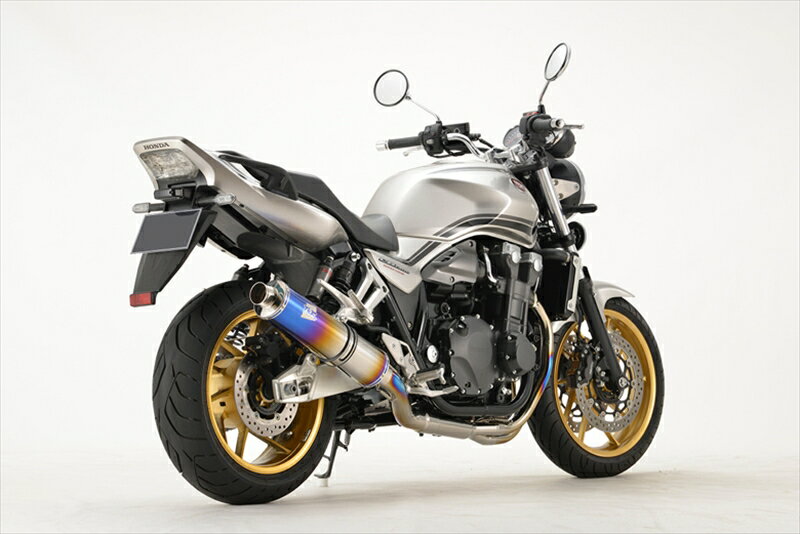 マフラー テクニカルスポーツレーシング チタンフルエキゾースト4-1集合 ファイヤーポリッシュ CB1300SF 8BL-SC54 21- 18000-S54-...