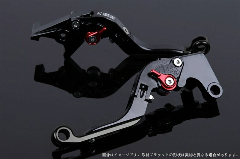 ハンドル エスエスケイ スピードラ アジャストレバー 可倒延長式 ブラック/レッド/ブラック ZX-6R 07-17 ZX-10R 06-15 KA0406024-RDBK 4589995390120 取寄品