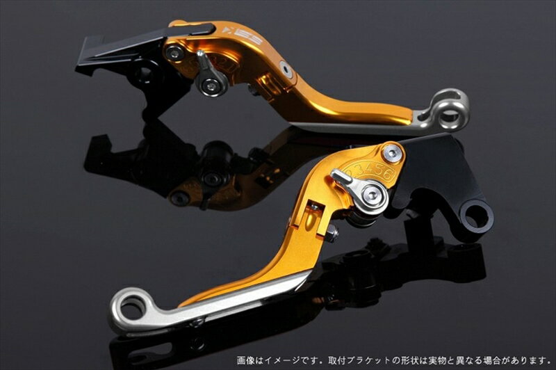 ハンドル エスエスケイ スピードラ アジャストレバー 可倒延長式 ゴールド/シルバー/シルバー ZX-6R 07-17 ZX-10R 06-15 KA0406026-SRSR 4589995390410 取寄品