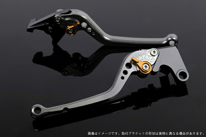 ハンドル エスエスケイ スピードラ アジャストレバー スタンダード ロング チタン/ゴールド RGV250γVJ21A/22A GSX250S GSX400S SU0403743-GD 4589995434251 取寄品