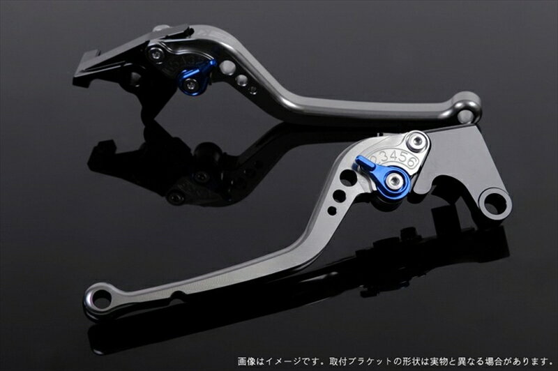 ハンドル エスエスケイ スピードラ アジャストレバー スタンダード ロング チタン/ブルー RGV250γVJ21A/22A GSX250S GSX400S SU0403743-BE 4589995434268 取寄品