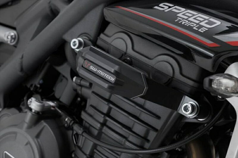 外装 エスダブリューモーテック フレームスライダーセット BLK SPEEDTRIPLE1200RS 21 STP1159010600/B 4538792200798 取寄品