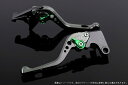 ハンドル エスエスケイ スピードラ アジャストレバー 3Dショート チタン/グリーン CBR600RR PC40 07-16 CBR1000RR SC59 08...