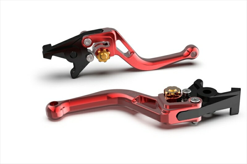 ハンドル エルエスエル BOWショートレバー レッド/ゴールド BONNEVILLE T100 01-15/SCRAMBLER 06-15/THRUXTON 900 05-18 200BSL26RRTGO 4550255950910 取寄品