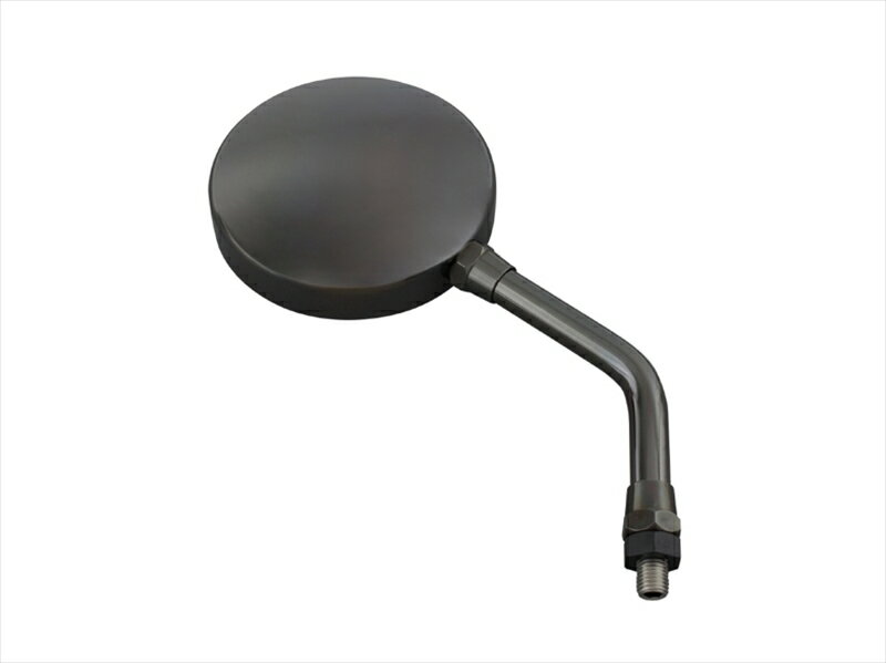 【5日前後で発送】 ハンドル ポッシュフェイス マシンドZ2タイプミラーラージボディ 左右共通 ブラッククローム 10mm 正ネジ ショートステー 032580...