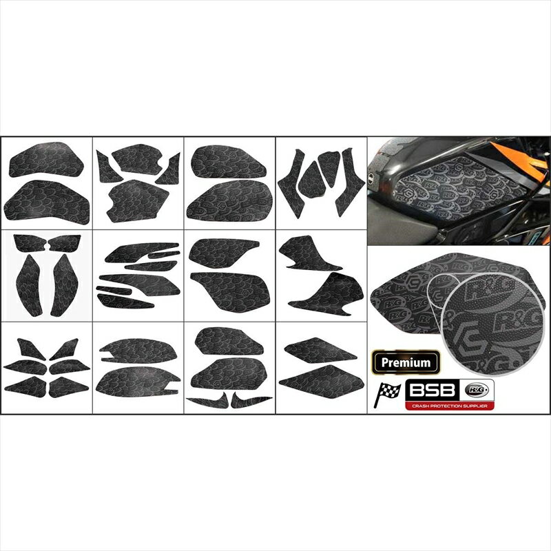 バイクパーツ 外装アールアンドジー R＆G Race Grips 2 grip kitRG-RACEGRIP429BL 4580779592860NINJA650(17-)/Z650(17-)