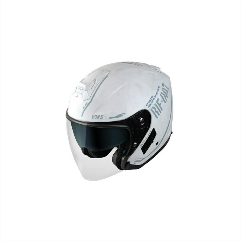 バイクパーツ ヘルメットウインズ G-FORCE SS JET STEALTH TYPE-C4560385770302 456038577030205.イビザホワイト #M
