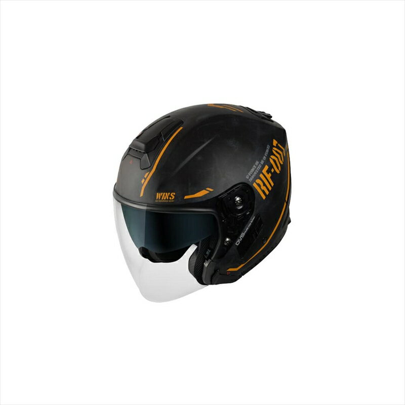 バイクパーツ ヘルメットウインズ G-FORCE SS JET STEALTH TYPE-C4560385770340 456038577034006.コンチネンタルイエロー #M
