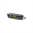 マフラー アクラポビッチ AKRAPOVIC スリップオンライン カーボン JMCA SV650 X 16-23 型式:2BL-VP55B 8BL-VP55E S-S6SO9-HRCJPP 4549950251477 取寄品