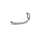 バイクパーツ マフラーアクラポビッチ オプショナルヘッダー ステンE-H10R9/1 4550255429171CRF1100L AFRICA TWIN 20-23(2)