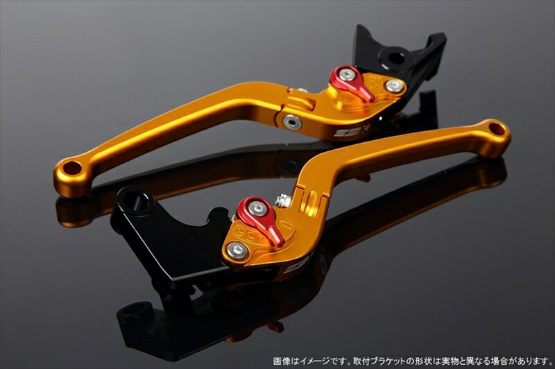 ハンドル エスエスケイ スピードラ アジャストレバー スタンダード可倒式 Mゴールド/Mレッド MT-01 04-09 VMAX1700 09-13 LVAM043GD-RD 4589995087310 取寄品