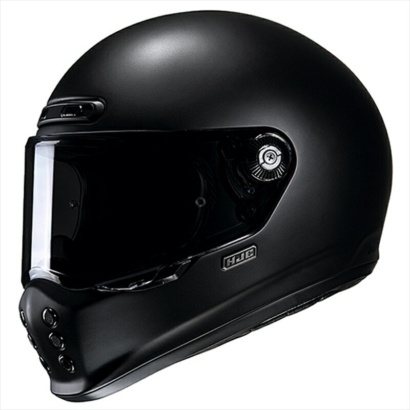 ヘルメット エイチジェーシー V10 ソリッド SEMI FLAT BLACK #XL HJH248BK01XL 4997035088454 取寄品
