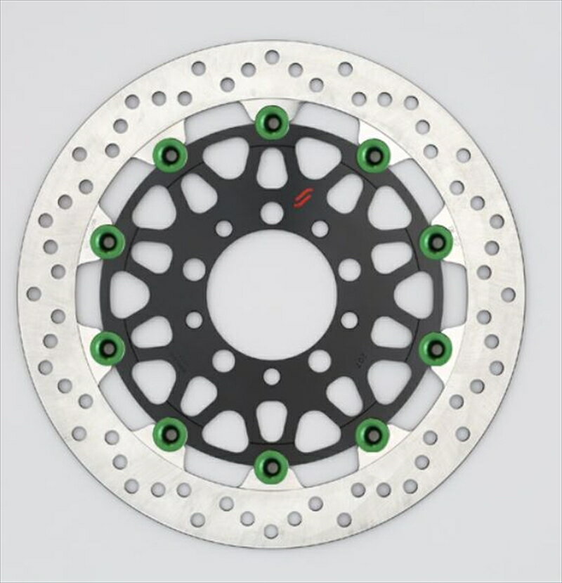 サンスター ブレーキ サンスター プレミアムR 5.0mm セミフローティング (φ300)ピン:グリーン LM301W-GR 4589719035627 取寄品