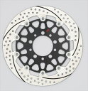 サンスター ブレーキ サンスター プレミアムR ホール&スリット R φ310 CB1300SF(14-) ピン:シルバー EM238FR-SV 4589719046203 取寄品(2)