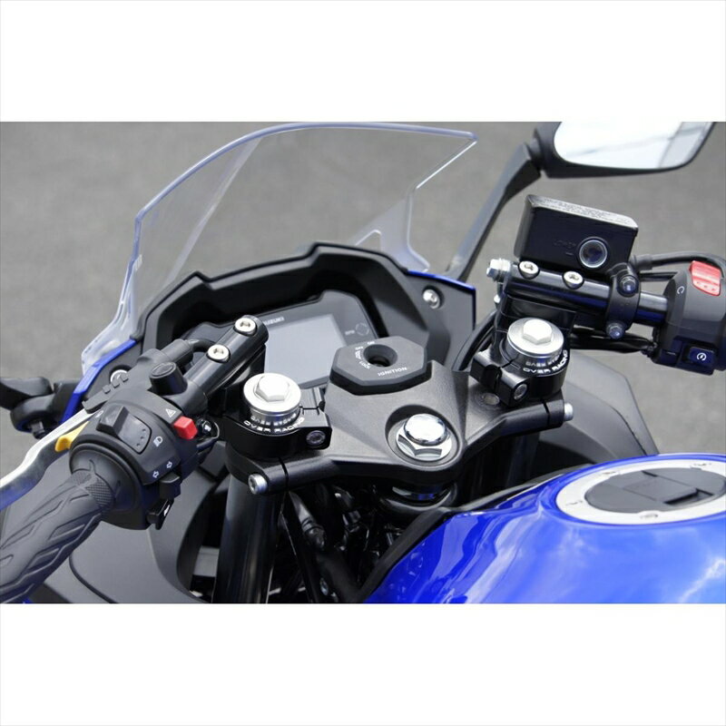 バイクパーツ ハンドルオーヴァーレーシング スポーツライディングハンドルキット BLK55-57-11B 453977..