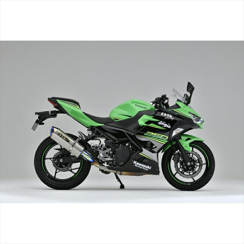 バイクパーツ マフラーオーヴァーレーシング TT-Formula RS フルチタン S/O17-693-04 4539770117251Ninja250 18-22