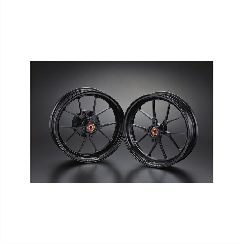 バイクパーツ オーヴァーレーシング GP-TENホイール F2.70/R3.50-1282-012-10B 4539770118142MONKEY125 ブラック