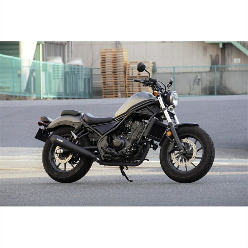 マフラー オーヴァーレーシング OVER SSメガホンマフラー S O Rebel250 17-22 17-13-02 4539770119408 取寄品