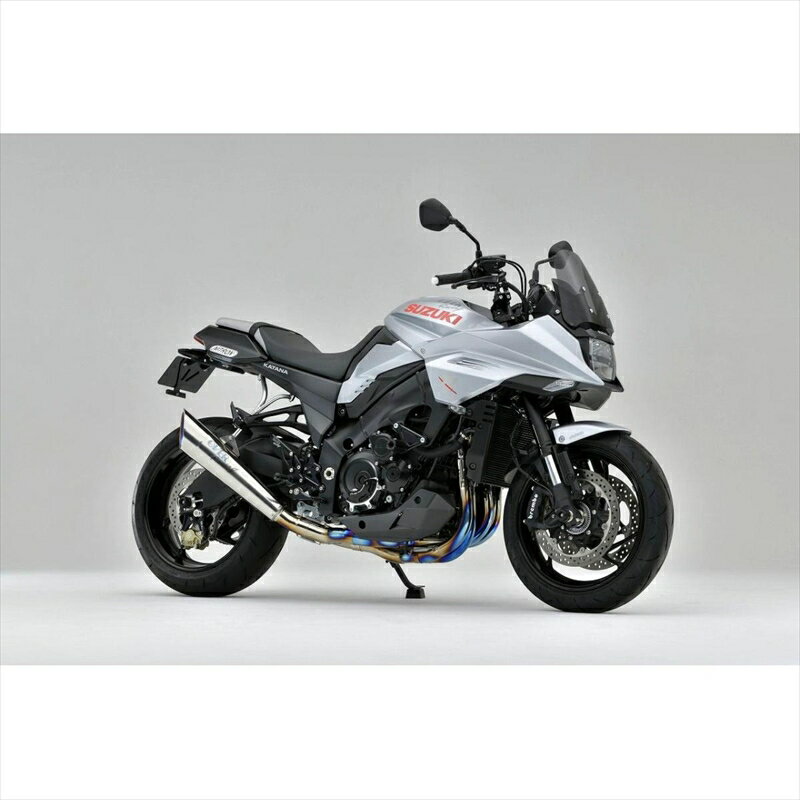 バイクパーツ マフラーオーヴァーレーシング チタンメガホンマフラー 4-2-125-56-02 4539770119415KATANA